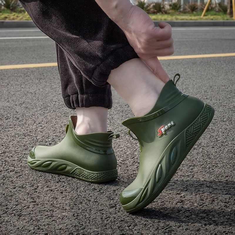 Trendy Men's Mid-calf Rain Boo - огляд і ціна Fishing Boots