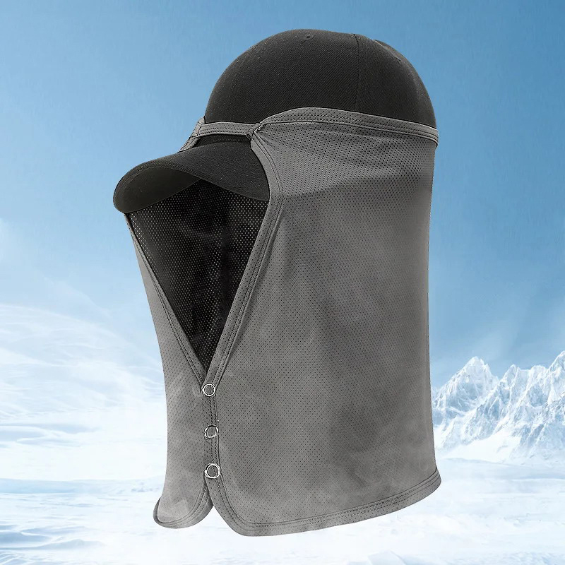 Quick Drying Fishing Cap Face  - огляд і ціна Fishing Mask Sun Protection