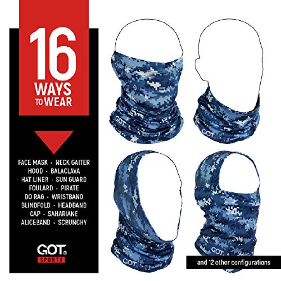 UPF 50+ Fishing Neck Gaiter -  - огляд і ціна Fishing Mask Sun Protection