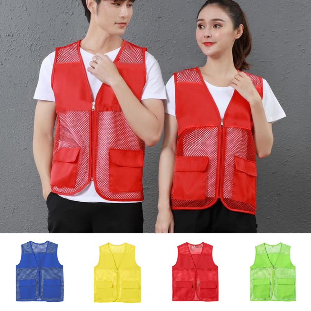 Fishing Vest Hollow Out Zipper - огляд і ціна Fishing Vest