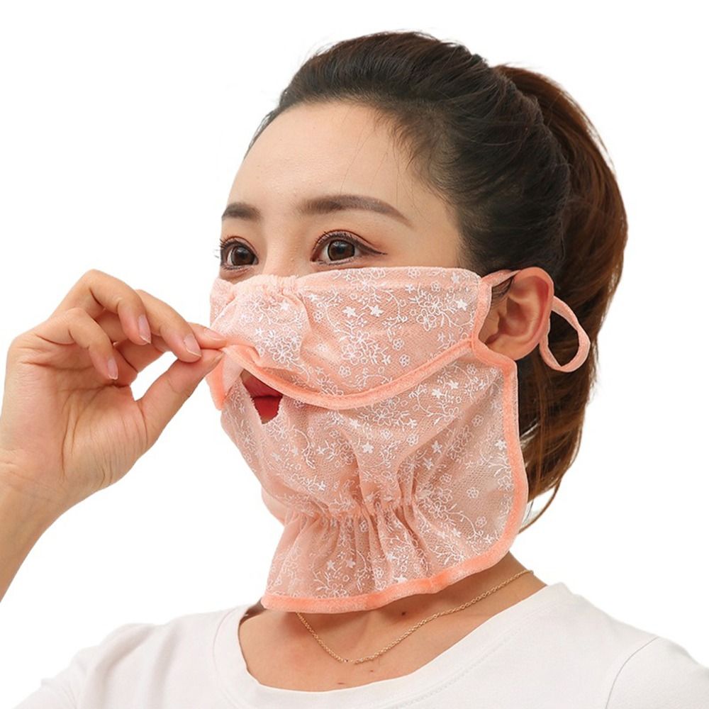 Wrap Cover Scarf Solid Color F - огляд і ціна Fishing Mask Sun Protection
