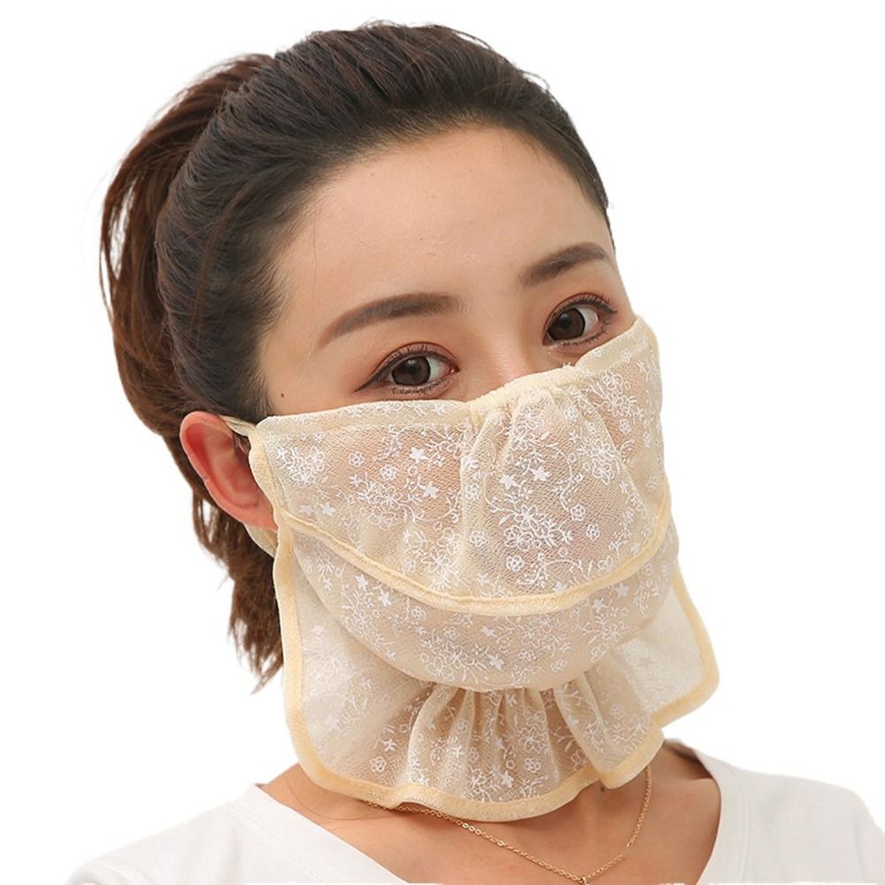 Wrap Cover Scarf Solid Color F - огляд і ціна Fishing Mask Sun Protection