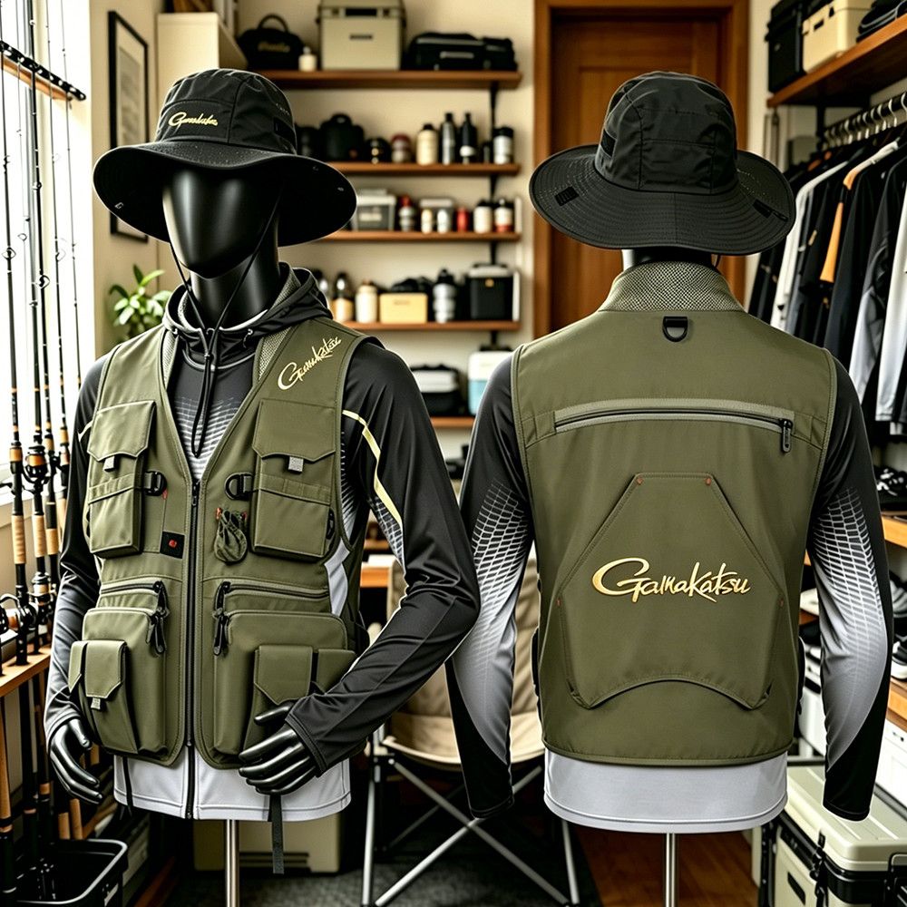 Gamakatsu Men Multi-Pocket Fis - огляд і ціна Fishing Vest