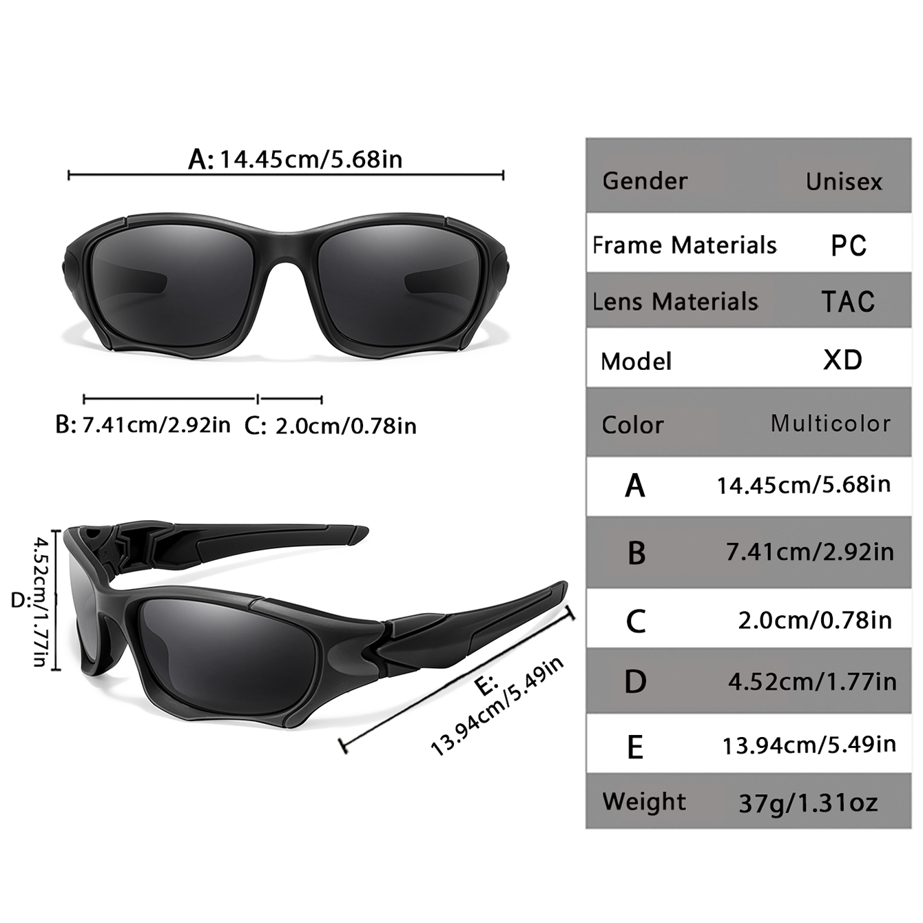 Classic Polarized Sunglasses f - огляд і ціна Fishing Sunglasses Polarized