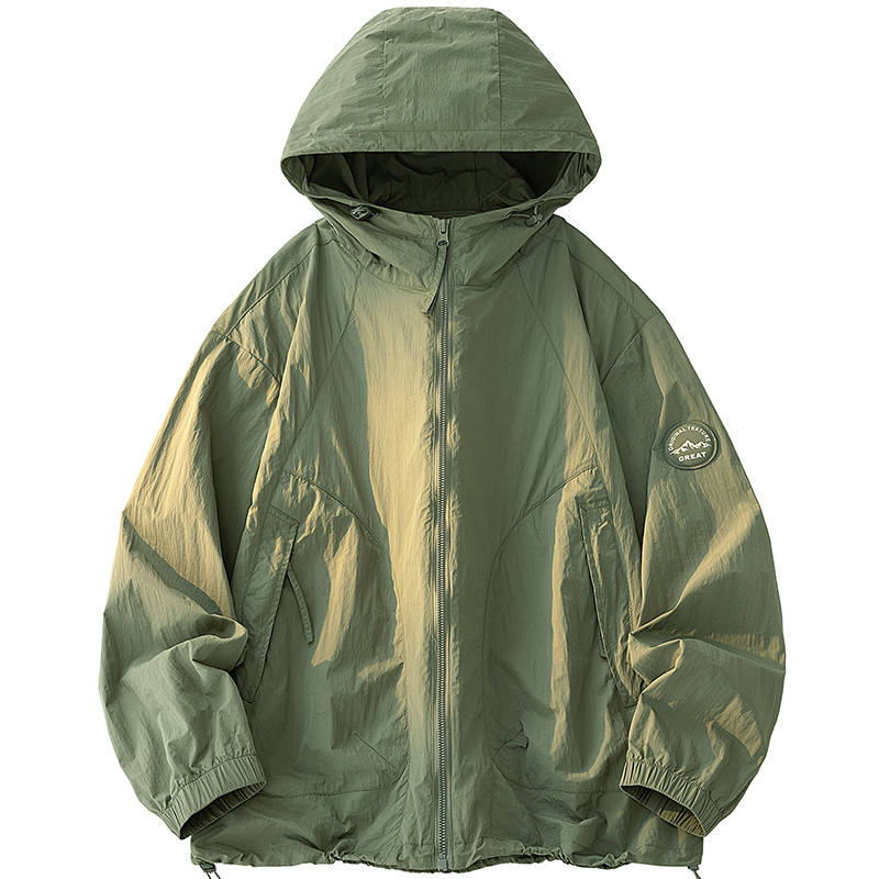 Outdoor UPF50+ Men's Hooded Su - огляд і ціна Fishing Jacket Waterproof